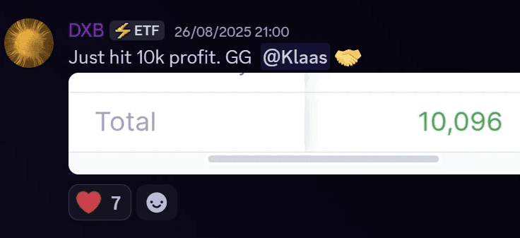 DXB: just hit 10k profit